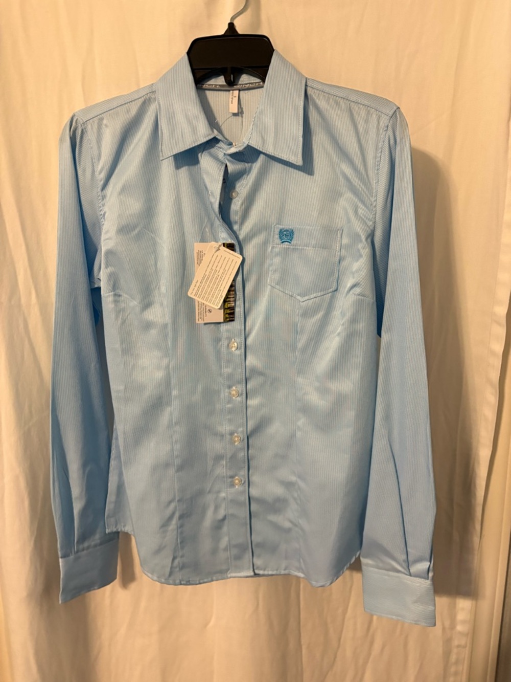Cinch Light Blue Women’s Dress Shirt